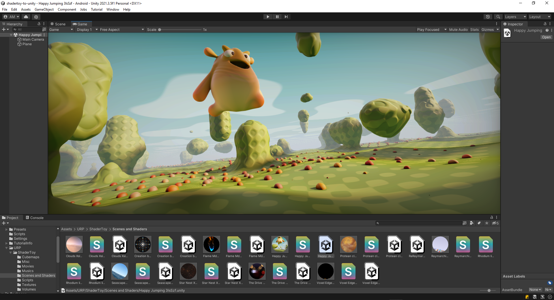 GitHub - akillimum/shadertoy-to-unity: ShaderToy to Unity3d shader ...